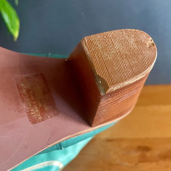 Attitude Without Limits Turquoise Butterfly Western Boots Size 7.5 - Picture 10 of 12